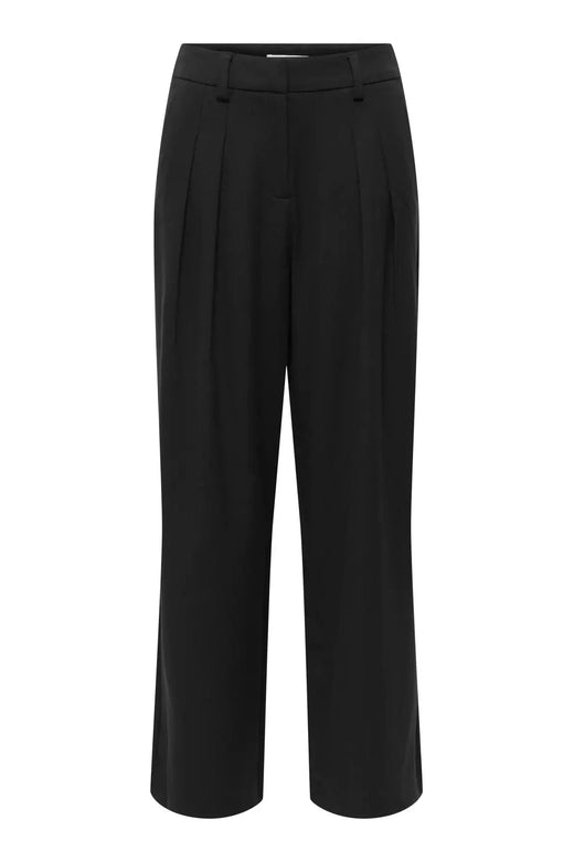 Only - Onlpalino Wide Pleat Pant Tlr - 5171717 Black Bukser 