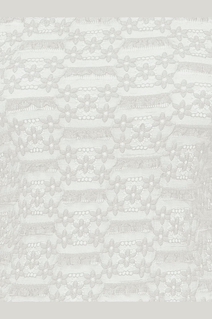 Only - Onlpita L/S Lace Top - 5212131 Cloud Dancer