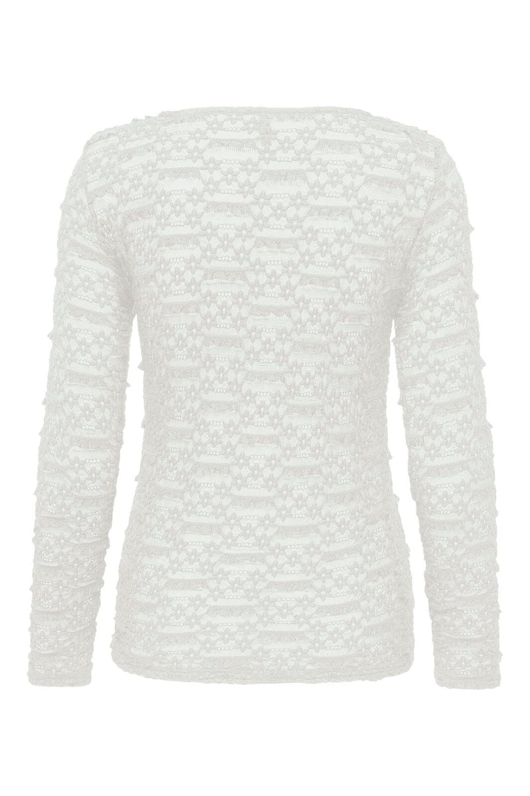 Only - Onlpita L/S Lace Top - 5212131 Cloud Dancer