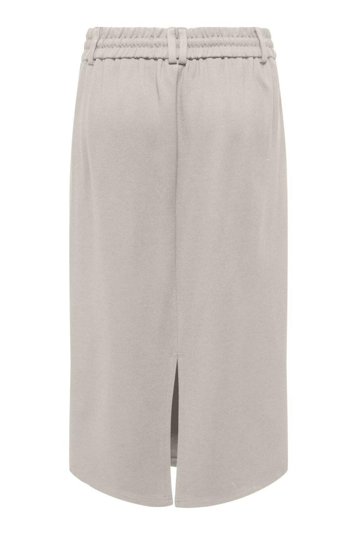 Only - Onlpoptrash Life Easy Midi Skirt - 4589759 Pumice Stone