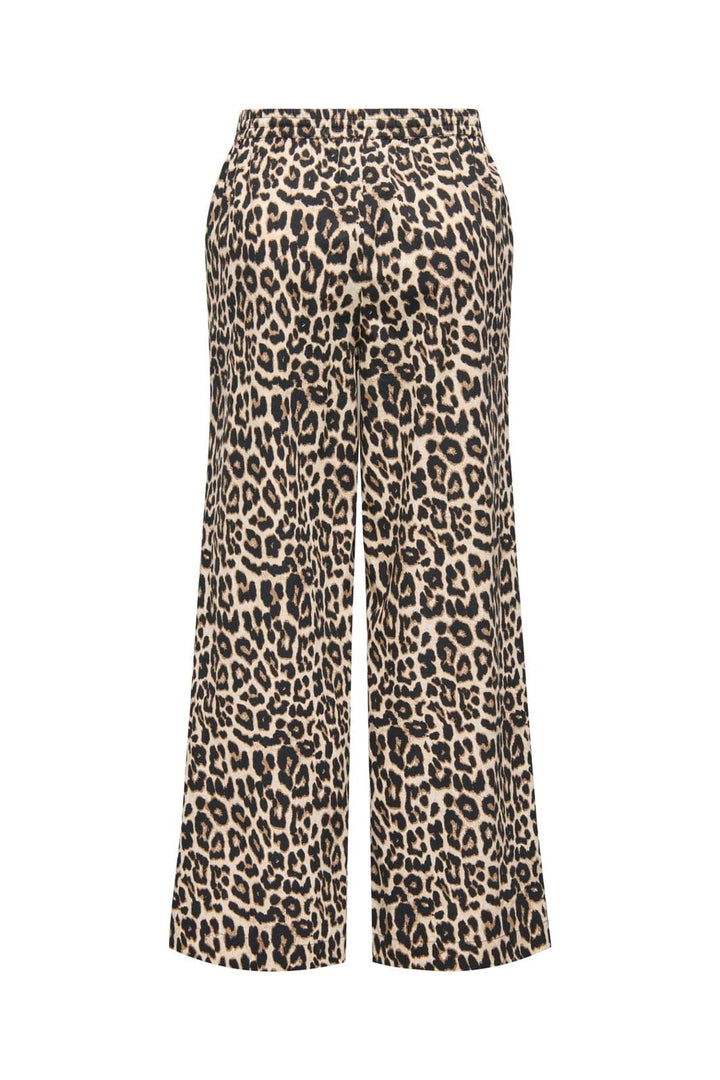 Only - Onlranina Reg Pull Up Pant Cc - 4920548 Peyote Chic Leo