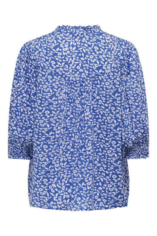 Only - Onlraya 3/4 Shirt - 4824028 Nebulas Blue Hanna Flower