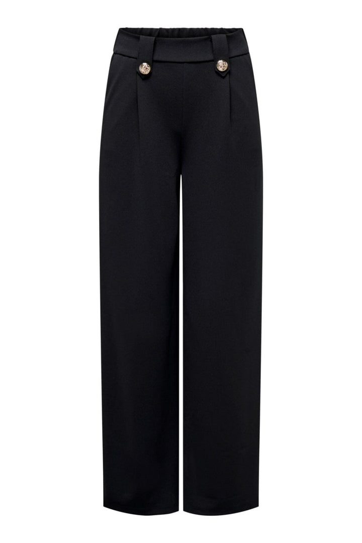 Only - Onlsania Tie Button Pant - 4282448 Black