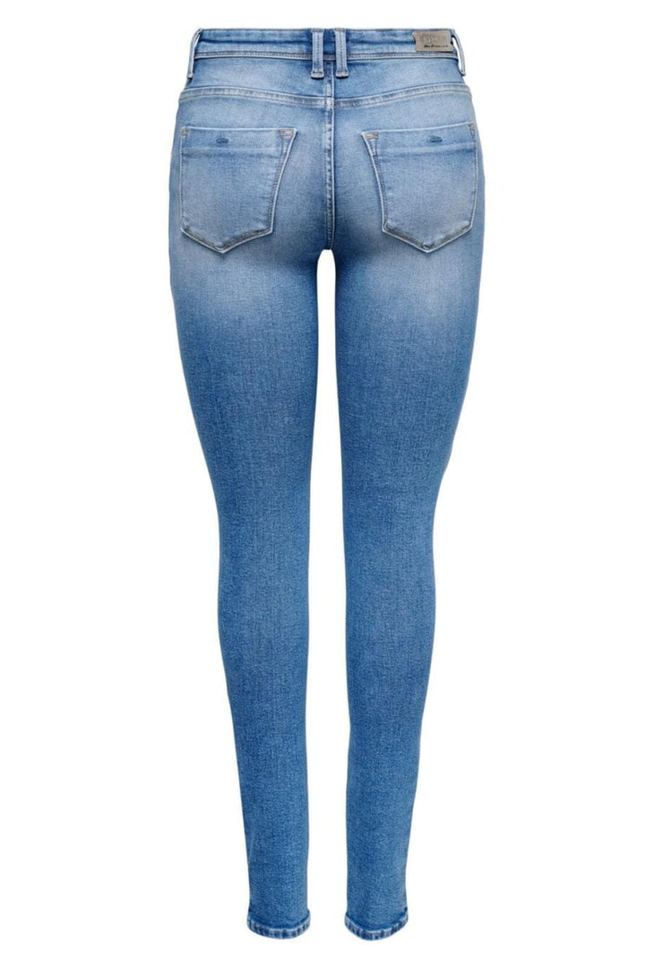 Only - Onlshape Reg Sk - 3816063 Light Medium Blue Denim