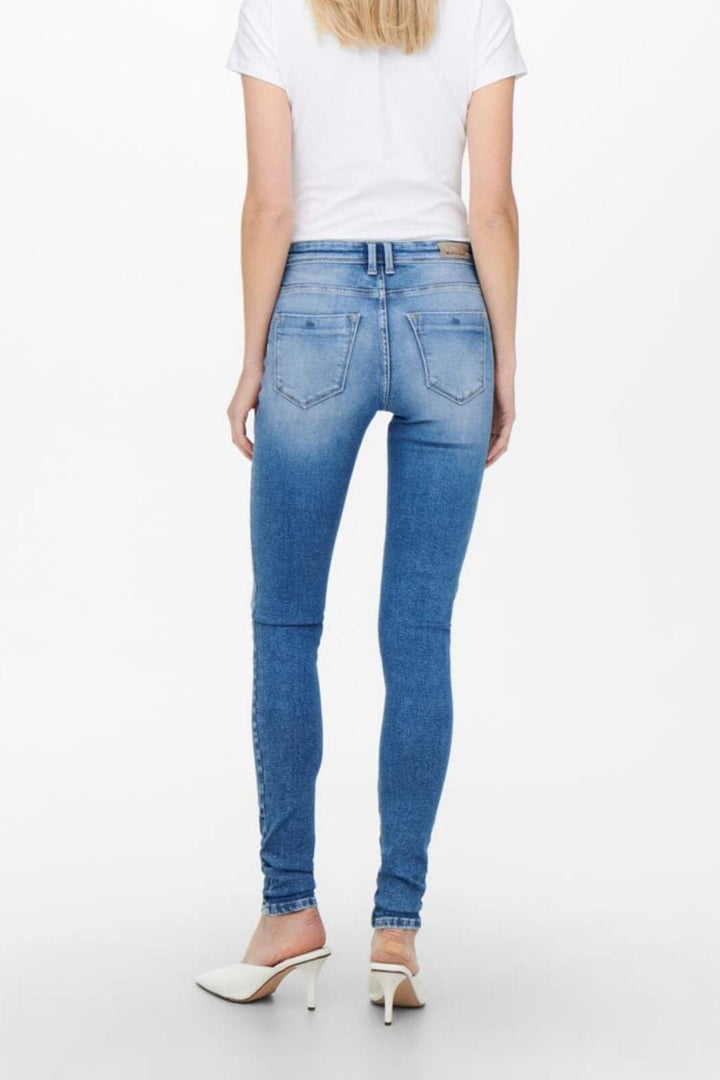 Only - Onlshape Reg Sk - 3816063 Light Medium Blue Denim