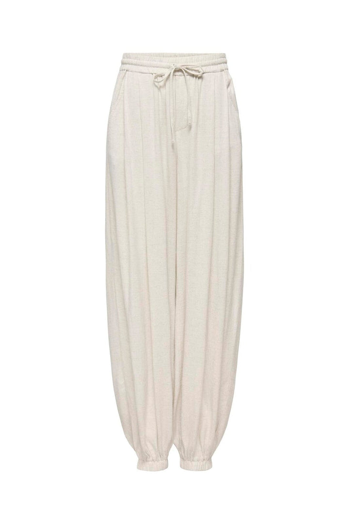 Only - Onlsiesta Linen Bl Baggy Barrel - 5004995 Moonbeam