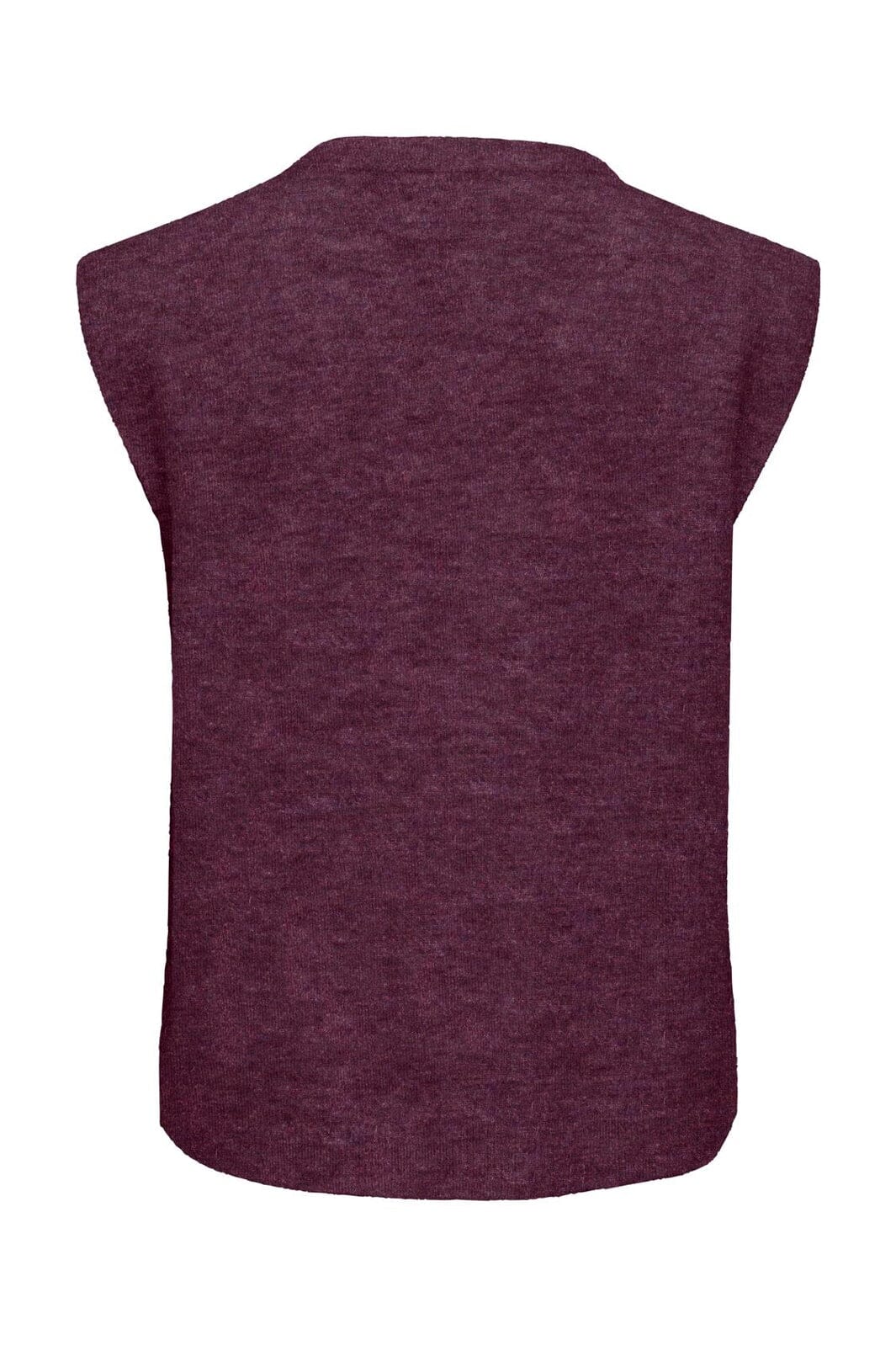 Only - Onlsimoni Vest Knt - 5111356 Mauve Wine Melange