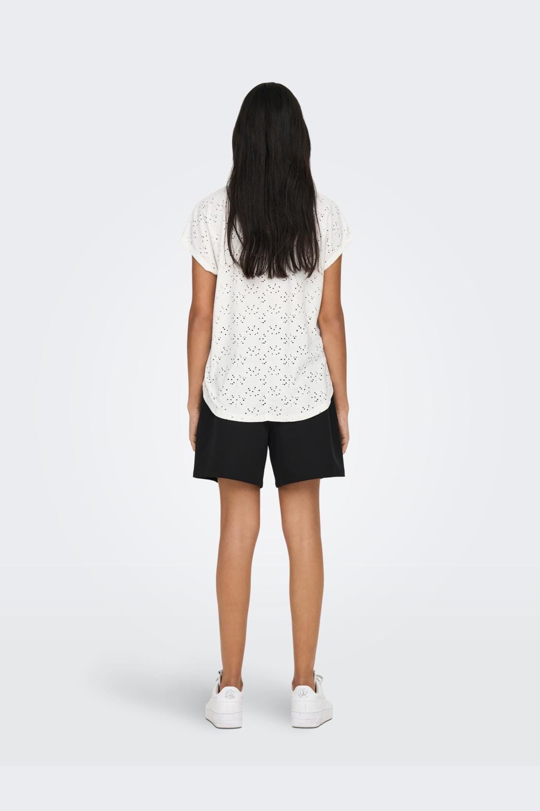 Only - Onlsmilla S/S Top - 3623088 Cloud Dancer