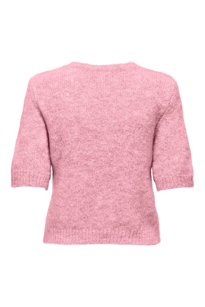 Only - Onlstarla Ss O-Neck Cc Knt - 4982812 Romance Rose Melange