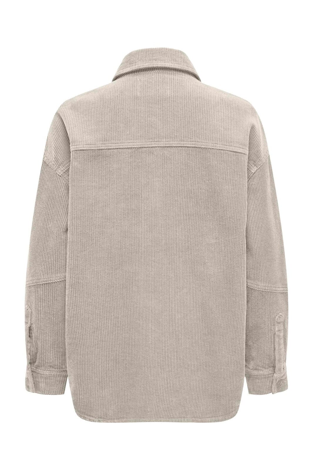 Only - Onltiggy L/S Cord Shacket - 4732421 Silver Lining