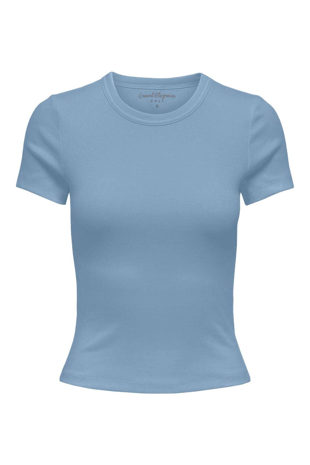 Only - Onlval S/S O-Neck Top - 4989061 Soft Chambray