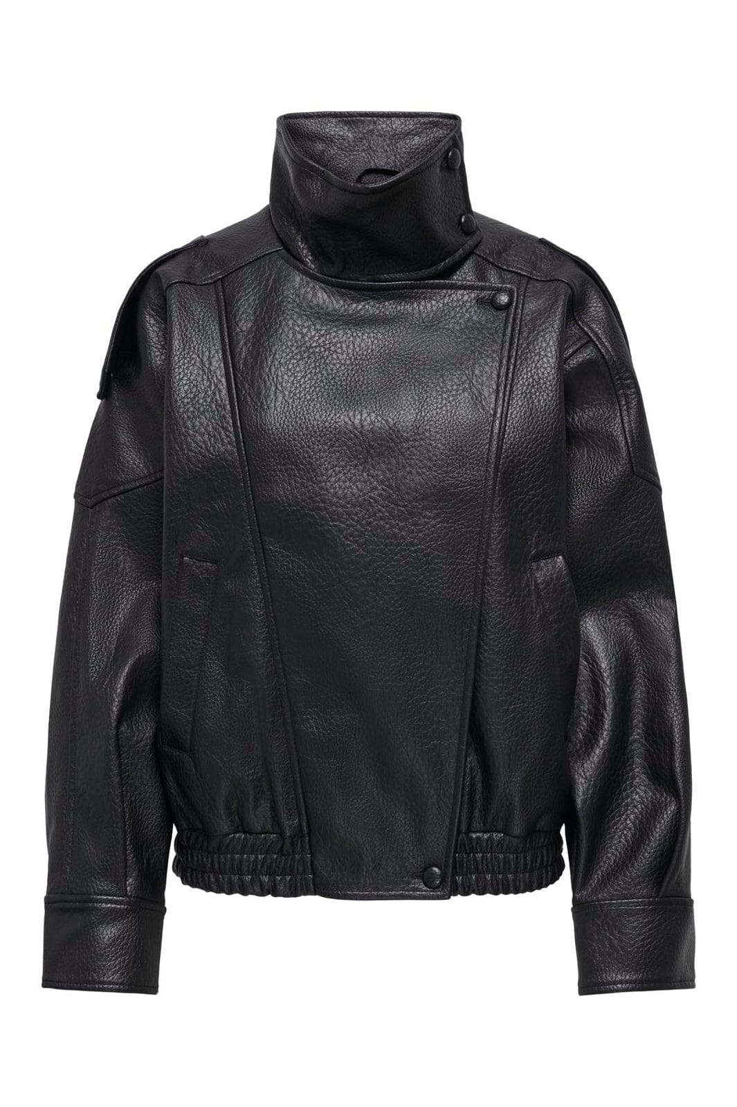 Only - Onlvani L/S Faux Leather Jacket - 5090365 Black