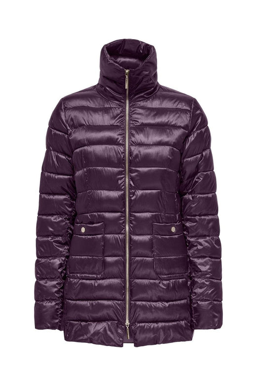 Only - Onlvega Life Fitted Quilt Coat Cc - 4852286 Mauve Wine