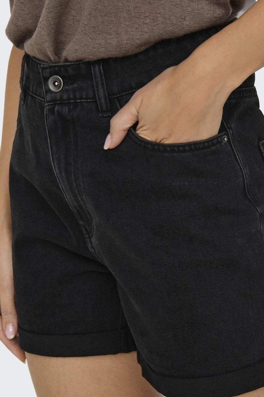 Only - Onlvega Shorts - 3772935 Black Denim