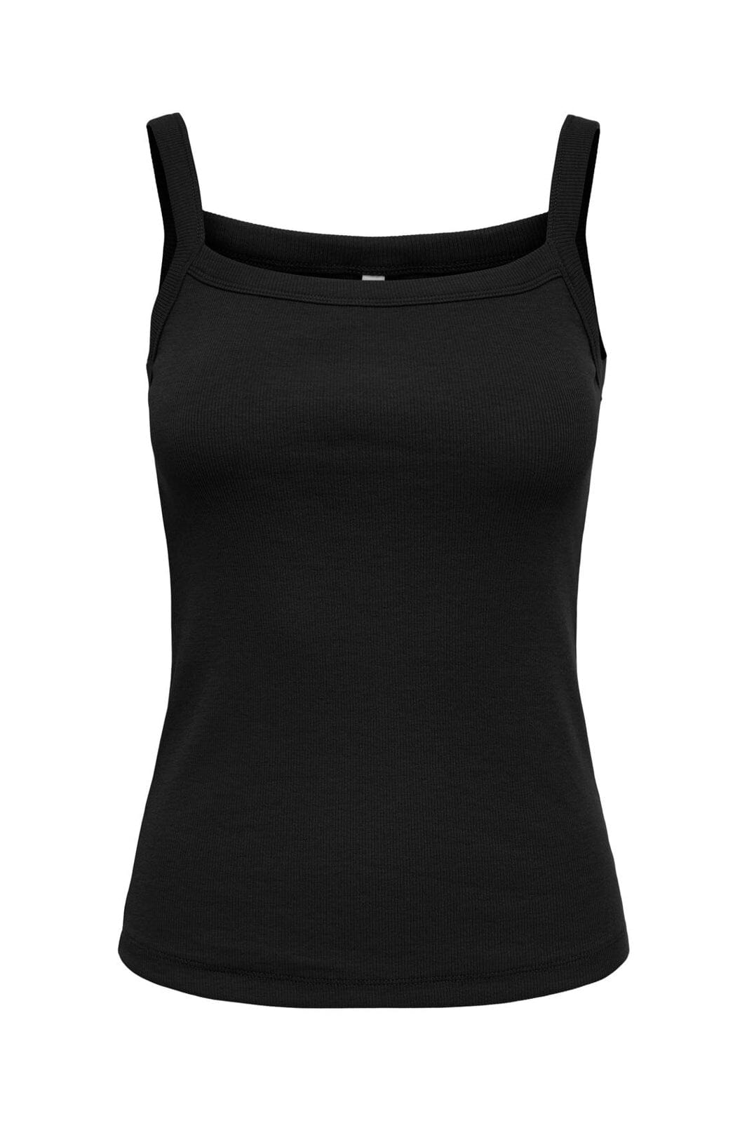 Only - Onlvira S/L Rib Top - 5091985 Black