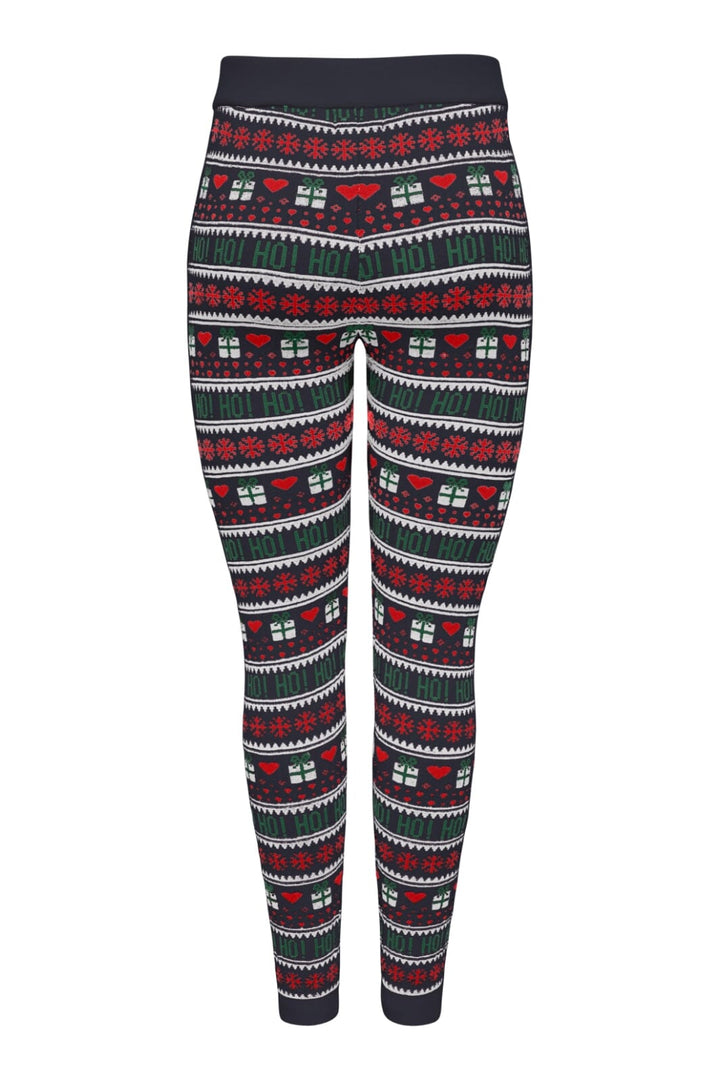 Only - Onlxmas Present Pant Knt - 4631394 Night Sky Cloud D/High Risk Red/Green Jacket