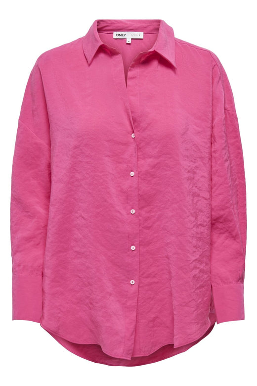 Only - Onlzazima L/S Loose Shirt - 4864175 Fuchsia Purple