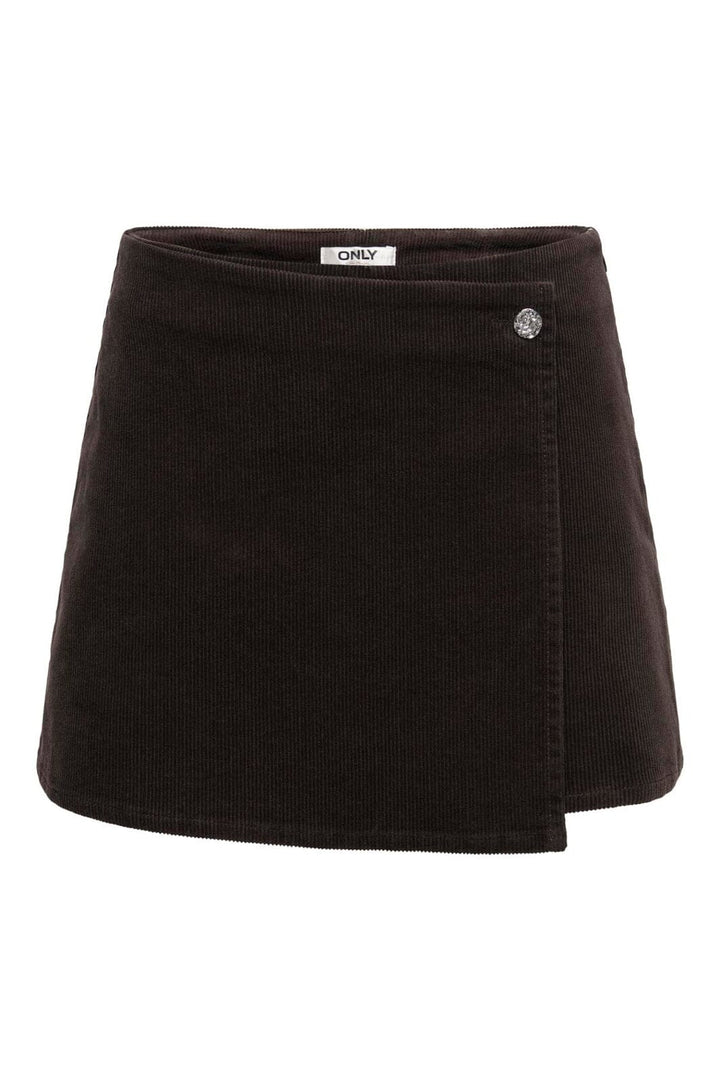 Only - Onlzeva Cord Wrap Skort Cc - 5044912 Chocolate Torte