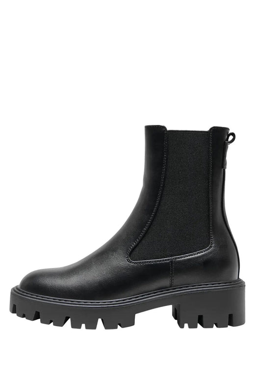 Only Shoes - Onlbetty-1 Pu Boot - 4016415 Black