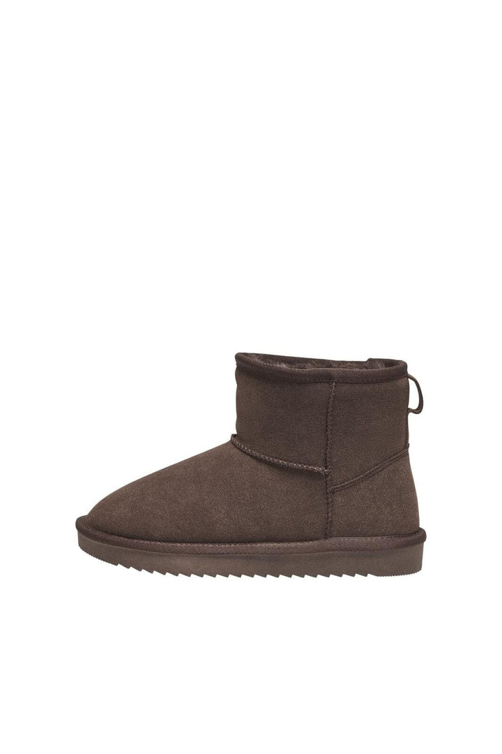 Only Shoes - Onlfeodora Teddy Lined Boot - 4566013 Chestnut