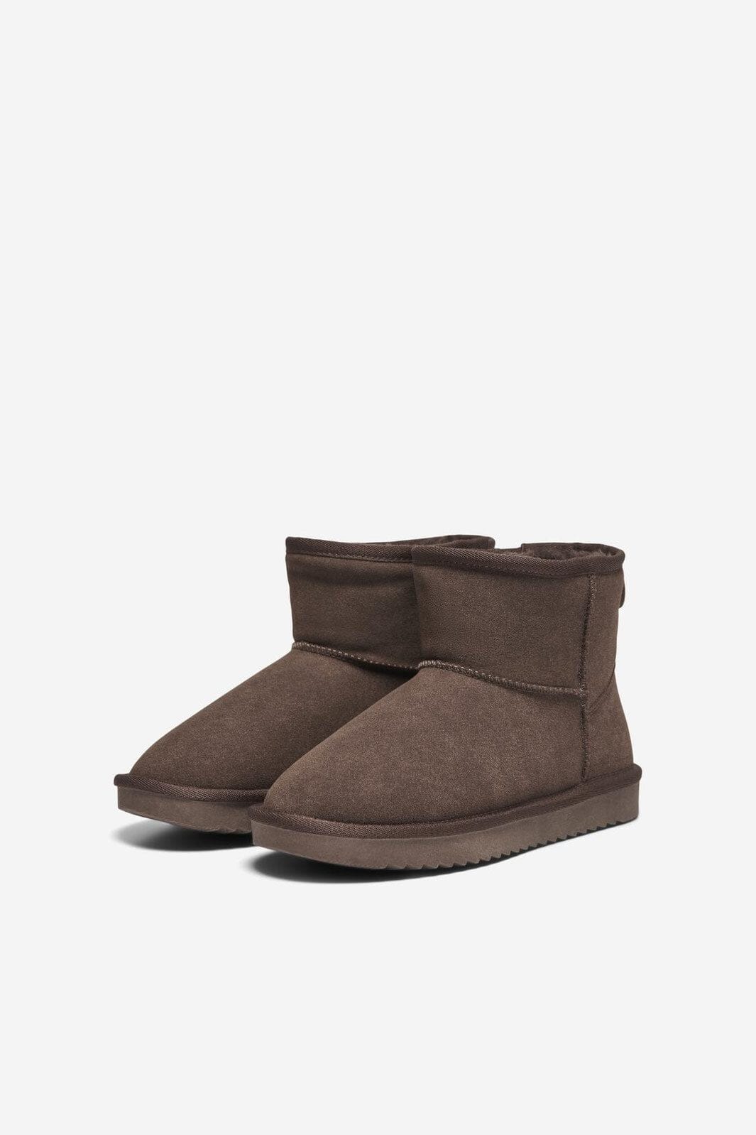 Only Shoes - Onlfeodora Teddy Lined Boot - 4566013 Chestnut