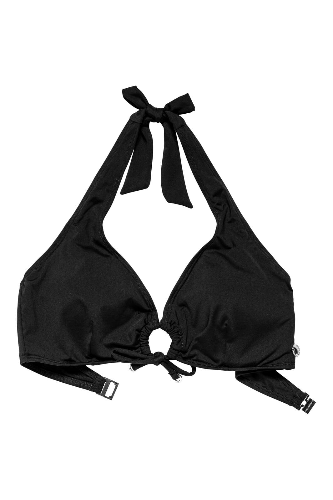 Panos Emporio - Daphne Solid Top Bikini Top Pews2135 - Black