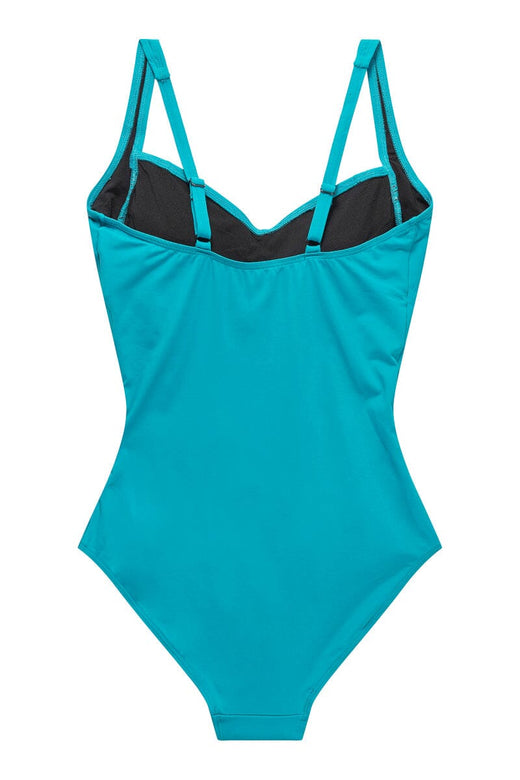 Panos Emporio - Potenza Solid Swimsuit Recycled Swimsuit Pews2136-271 - Capri