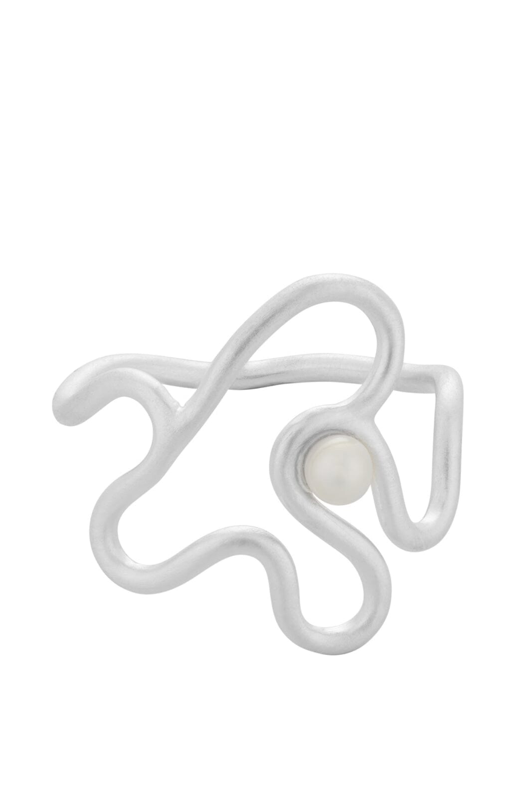 Pernille Corydon Jewellery - Bay Pearl Ring - Silver