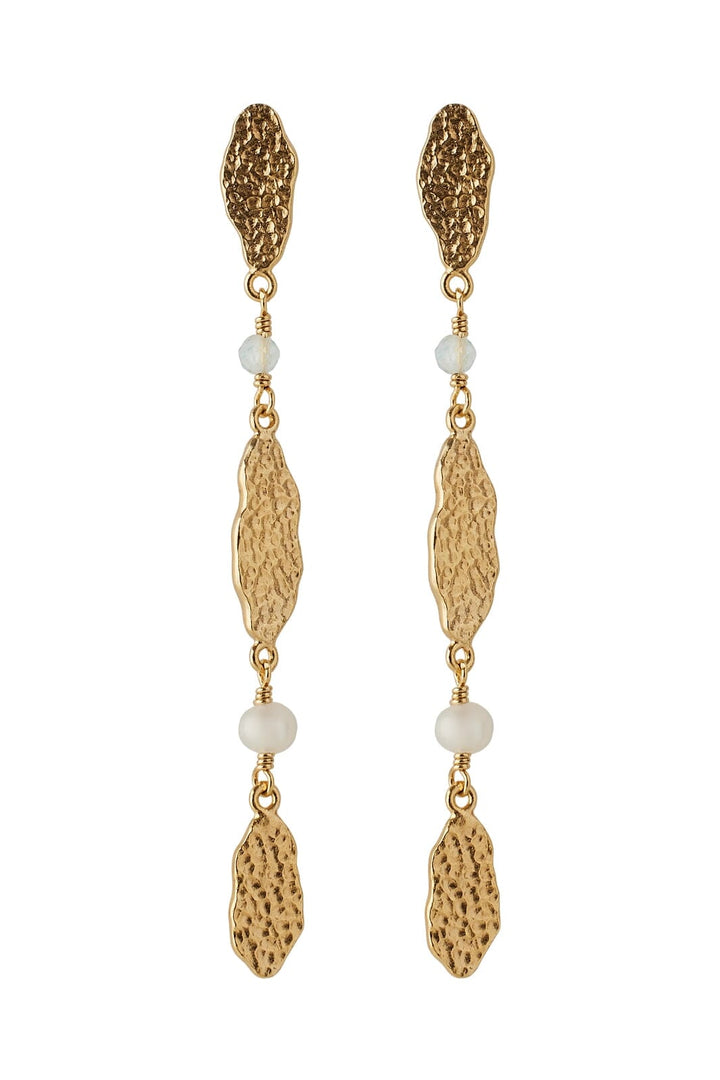 Pernille Corydon Jewellery - Drifting Dreams Earrings - Goldenplated