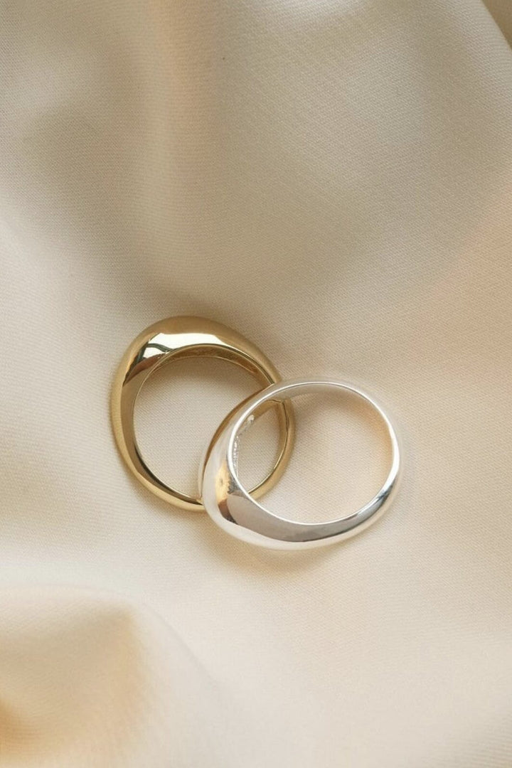 Pernille Corydon Jewellery - Globe Ring - Golden Plated