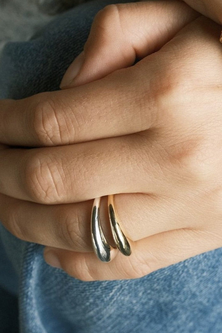 Pernille Corydon Jewellery - Globe Ring - Golden Plated