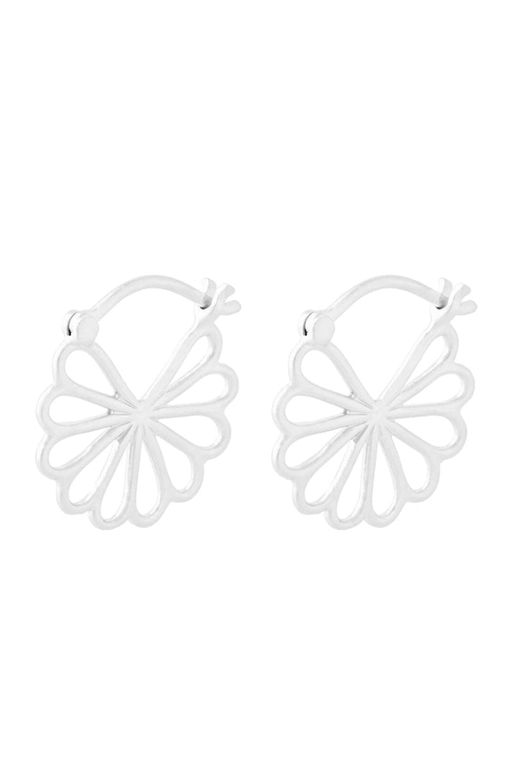 Pernille Corydon Jewellery - Small Bellis Øreringe - Silver