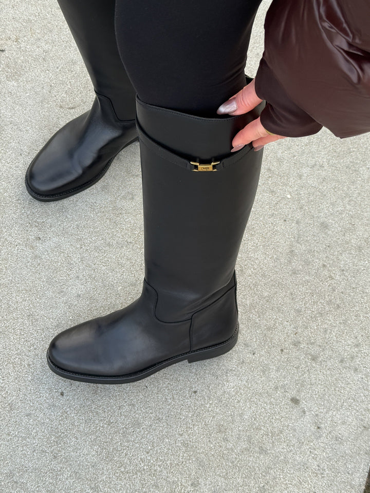 Phenumb Copenhagen - Equestra Long Leather PB-D11-EQUES - Black Støvler 