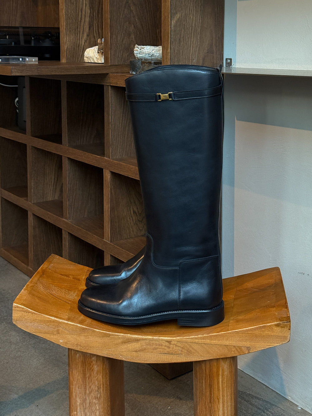 Phenumb Copenhagen - Equestra Long Leather PB-D11-EQUES - Black Støvler 