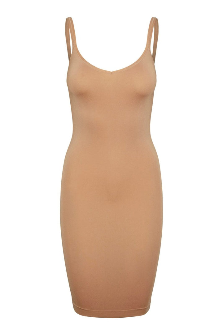 Pieces - PcBallroom Long Singlet - Nature