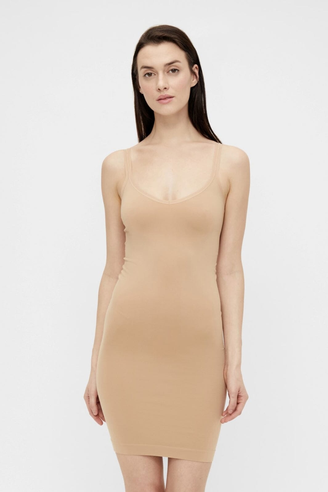 Pieces - PcBallroom Long Singlet - Nature