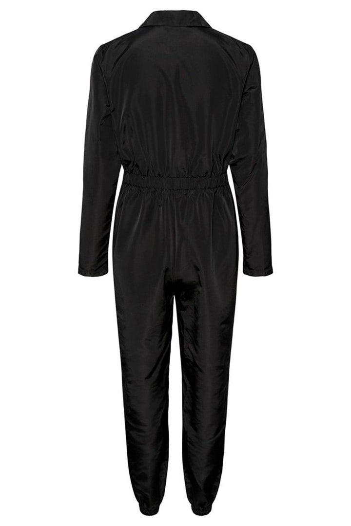 Pieces - Pcalberte Ls Boiler Jumpsuit - Black