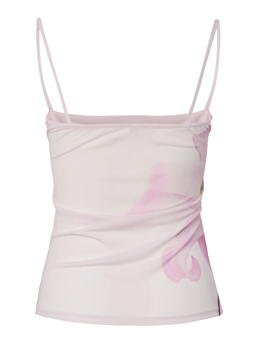 Pieces - Pcalbi Sl Strap Top - 5109239 Roseate Spoonbill Flower Toppe 