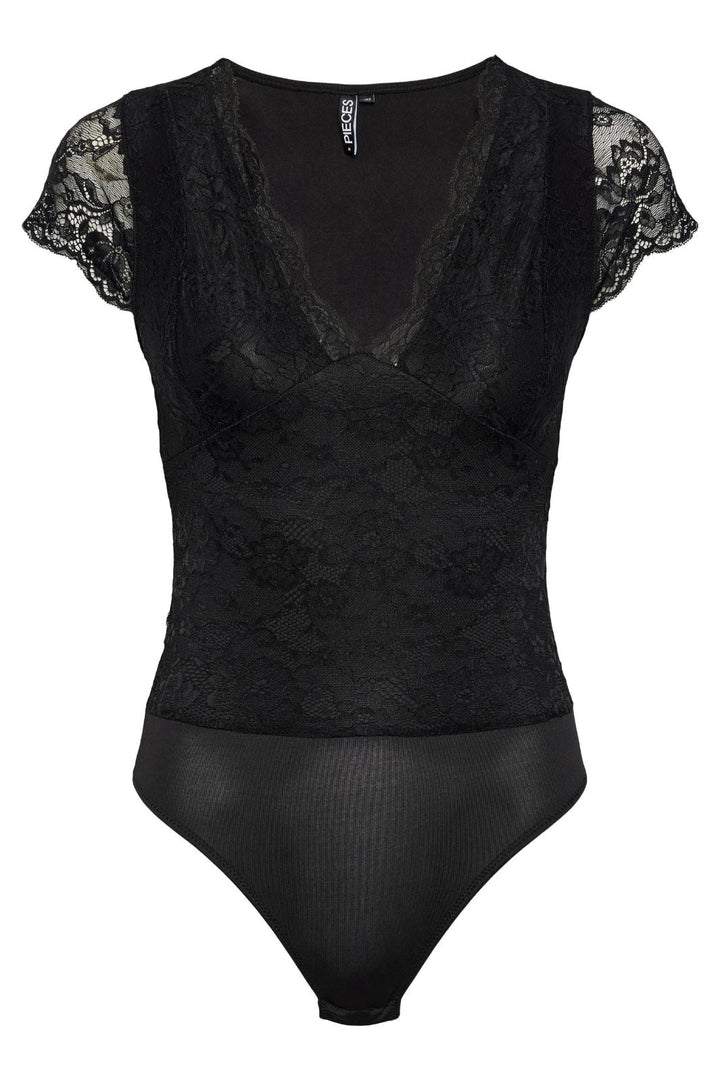 Pieces - Pcalice Bodystocking - 4481359 Black