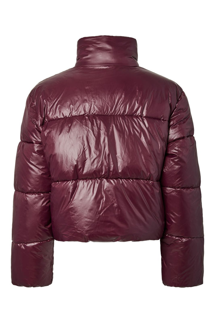 Pieces - Pcamilia Short Puffer Jacket Pwp - 5060535 Winetasting