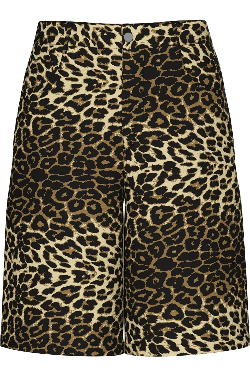 Pieces - Pcastrid Wide Jorts - 4748737 Black Leo Denim