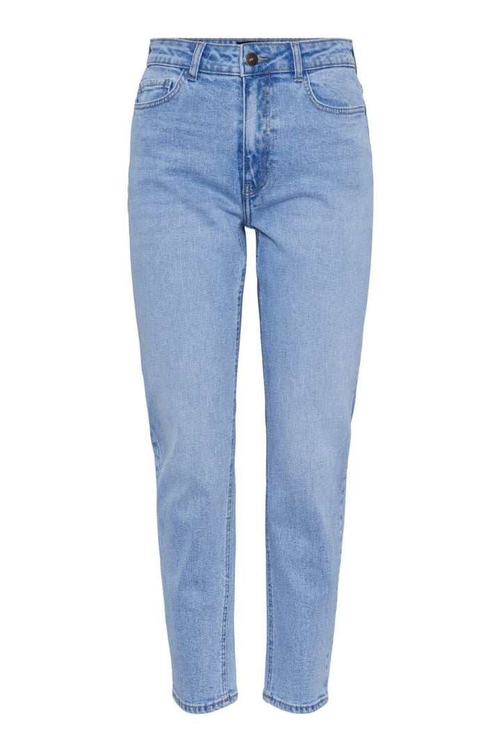 Pieces - Pcbella Tap Jeans Lb306 - 4437844 Light Blue Denim