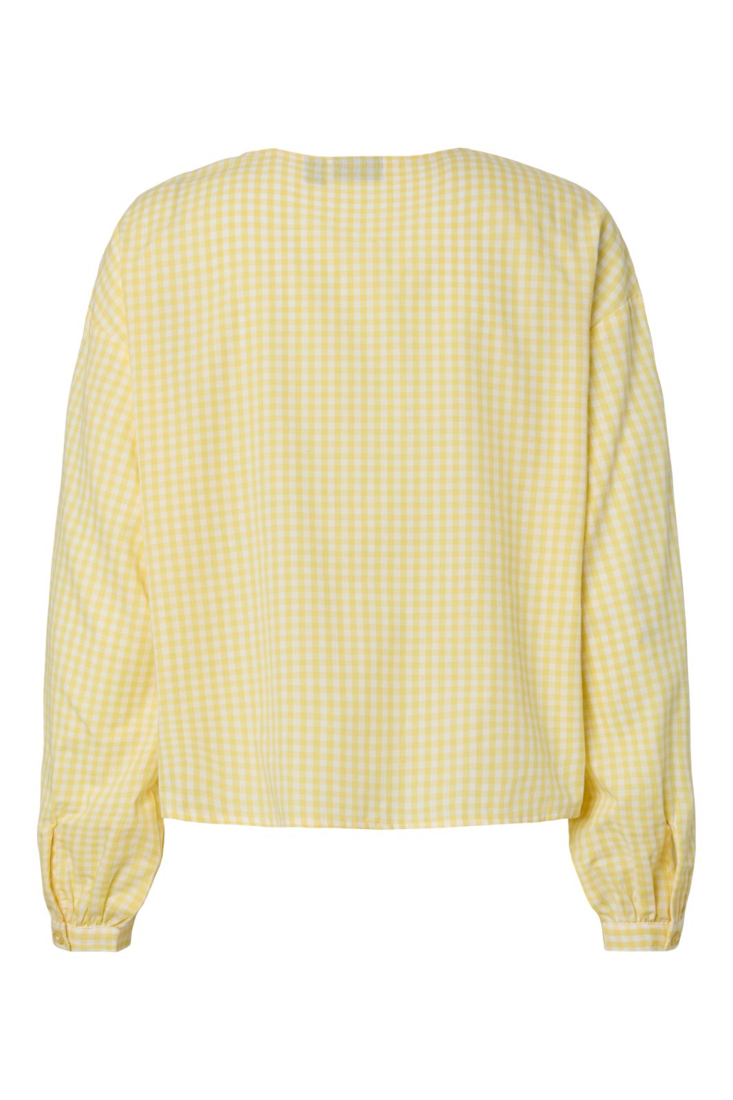 Pieces - Pcbibby Ls Binding Top - 5008820 Lemon Drop Cloud Dancer