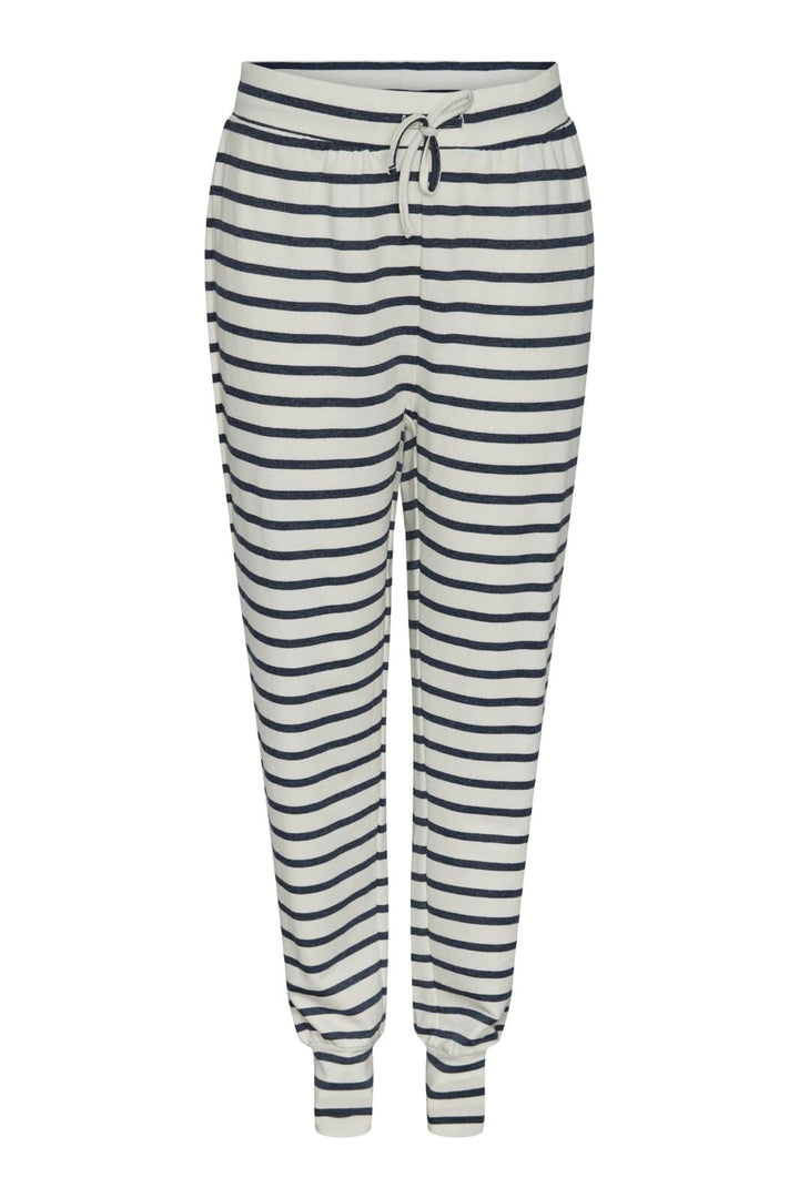 Pieces - Pcbibi Pant - 4428916 Navy Blazer CLOUD DANCER