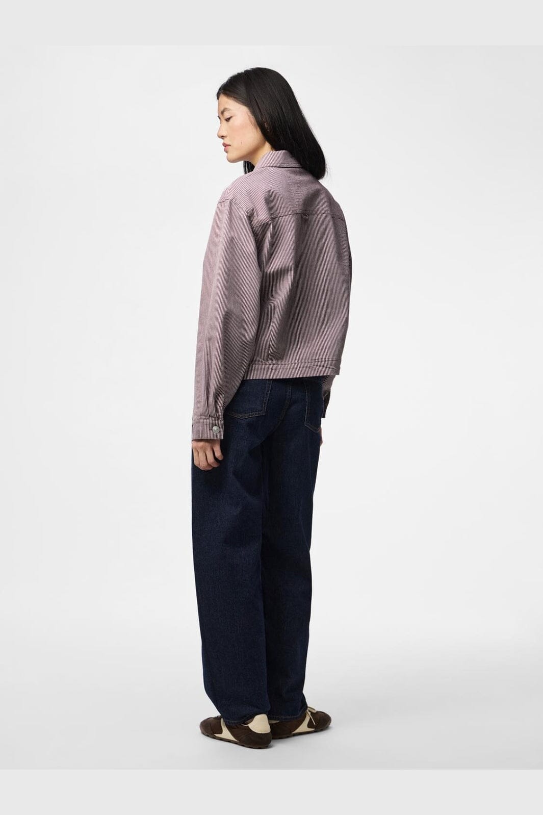 Pieces - Pcbillo Ls Denim Jacket - 4972496 Sparrow Cloud Dancer