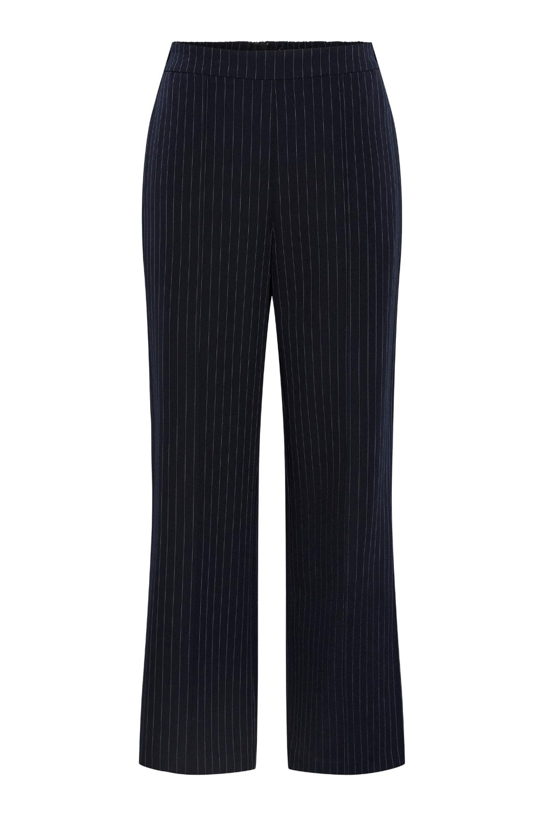 Pieces - Pcbossy Hw Wide Striped Pants Noos - Captain Pinstripe