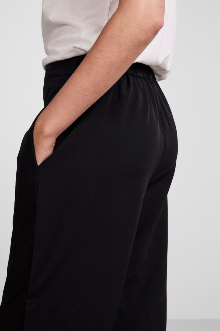 Pieces - Pcbossy Wide Plain Pant - 4266205 Black