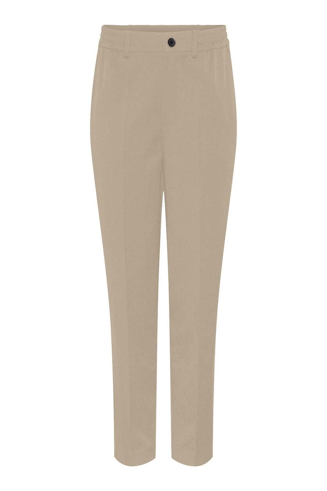 Pieces - Pccamil Ankle Pant - 4476265 White Pepper