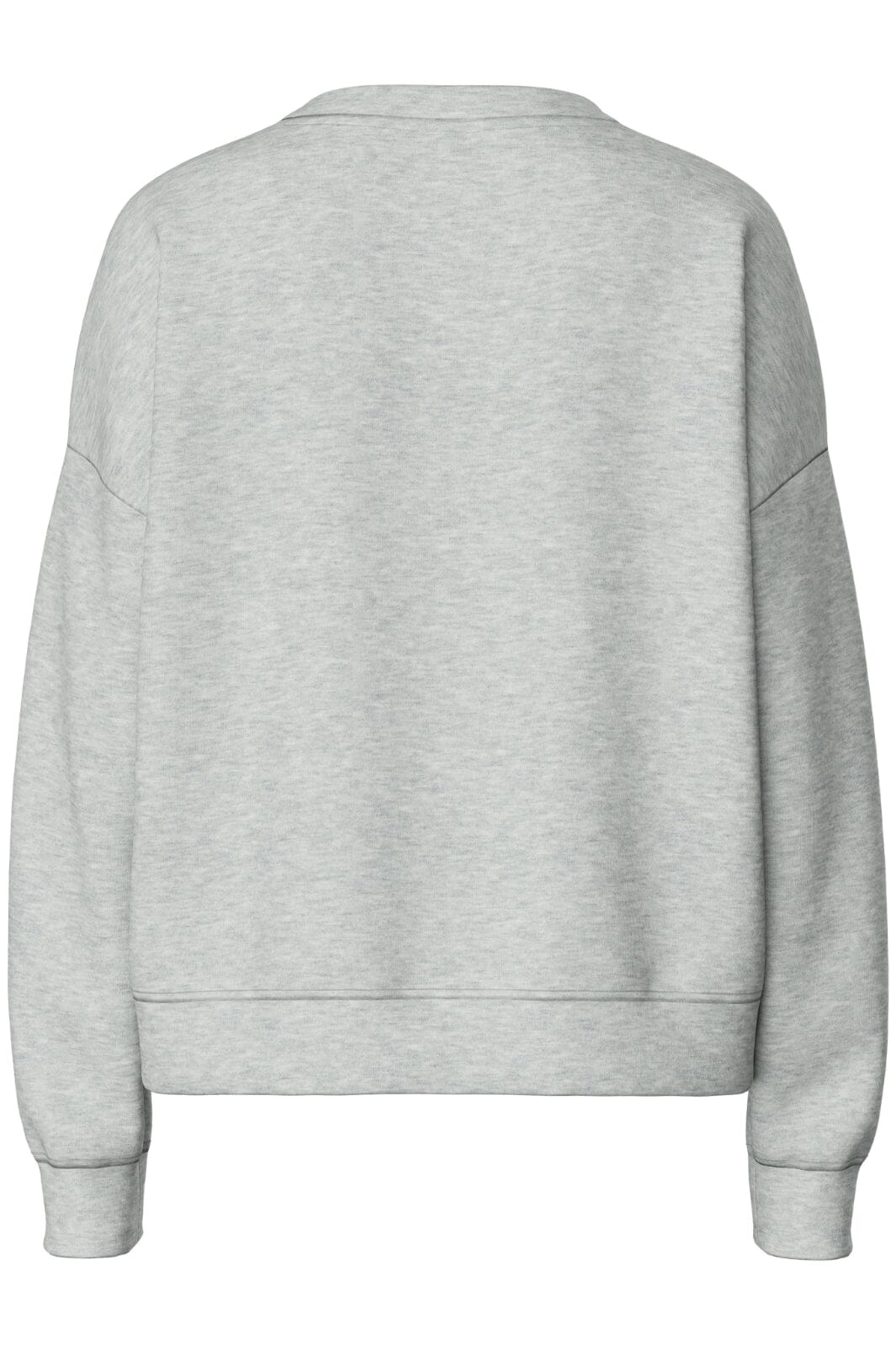 Pieces - Pcchilli Ls Sweat - 3595554 Light Grey Melange
