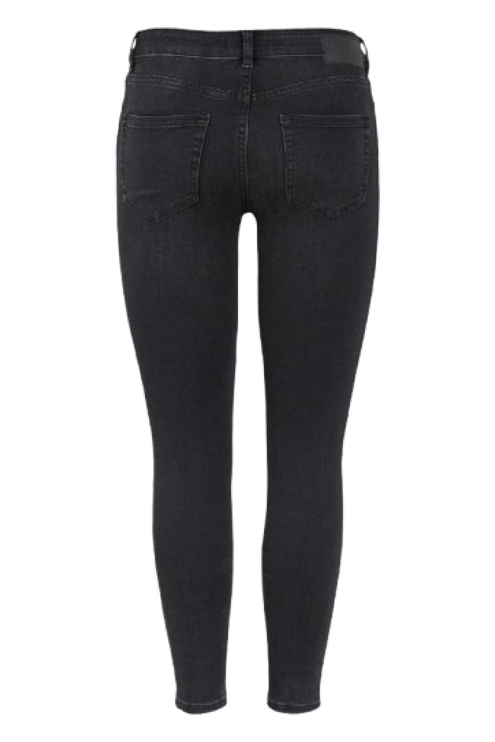 Pieces - PcDelly Skn MW Jeans - Black